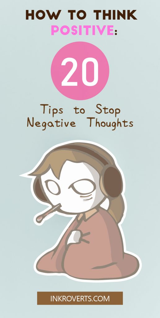 positive thinking and how to stop negative thoughts